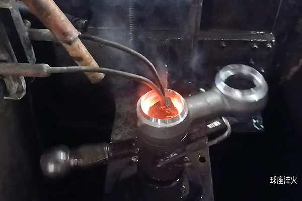 高頻淬火機床球座內(nèi)孔淬火熱處理
