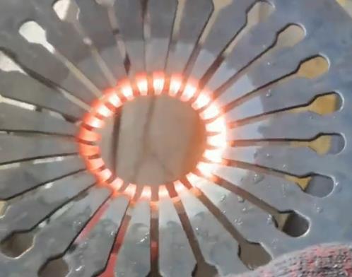 高頻淬火機汽車某零部件加熱淬火測試試樣