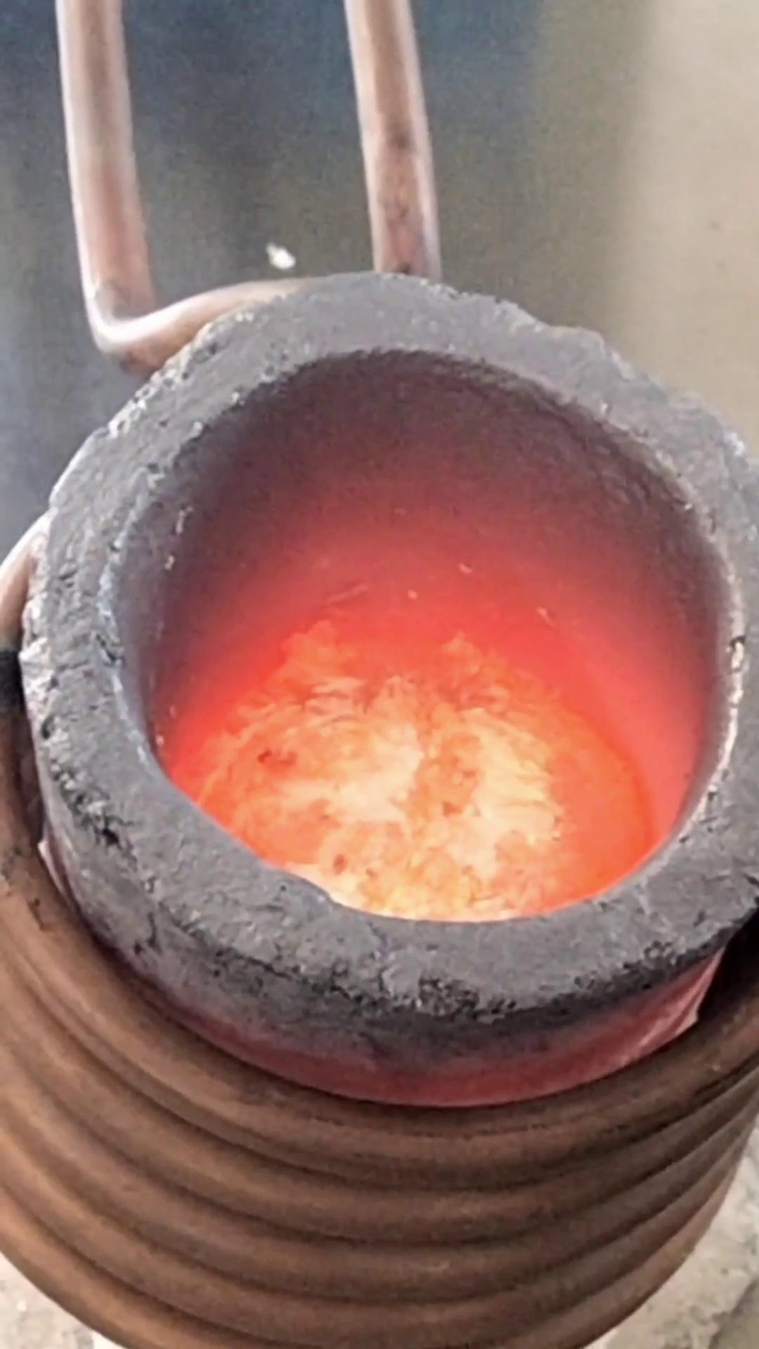 小型金屬熔煉爐-中高頻熔煉爐-廢鋁熔煉融化鑄錠打樣#中頻熔煉爐