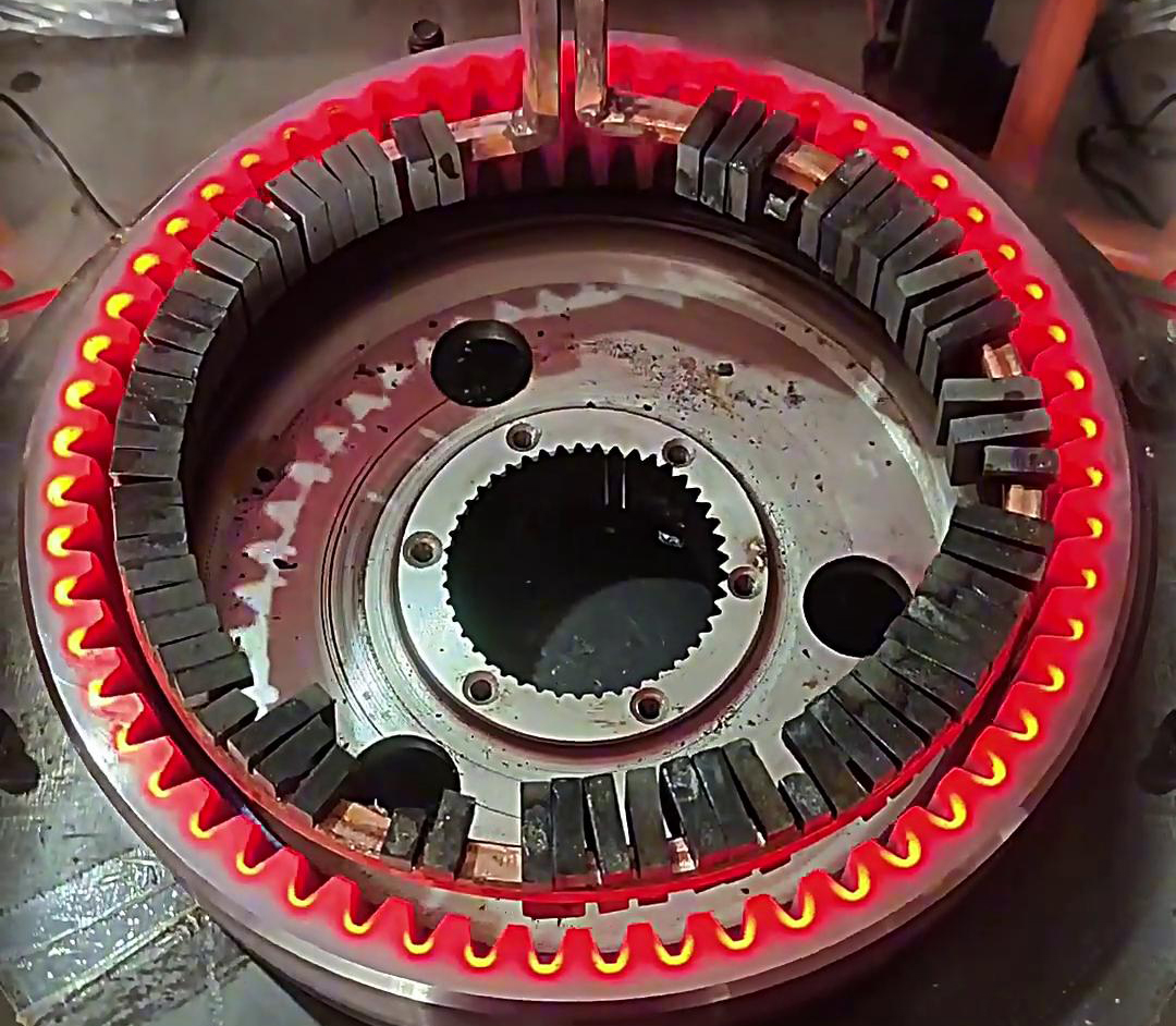 高頻淬火機床，內齒感應淬火熱處理