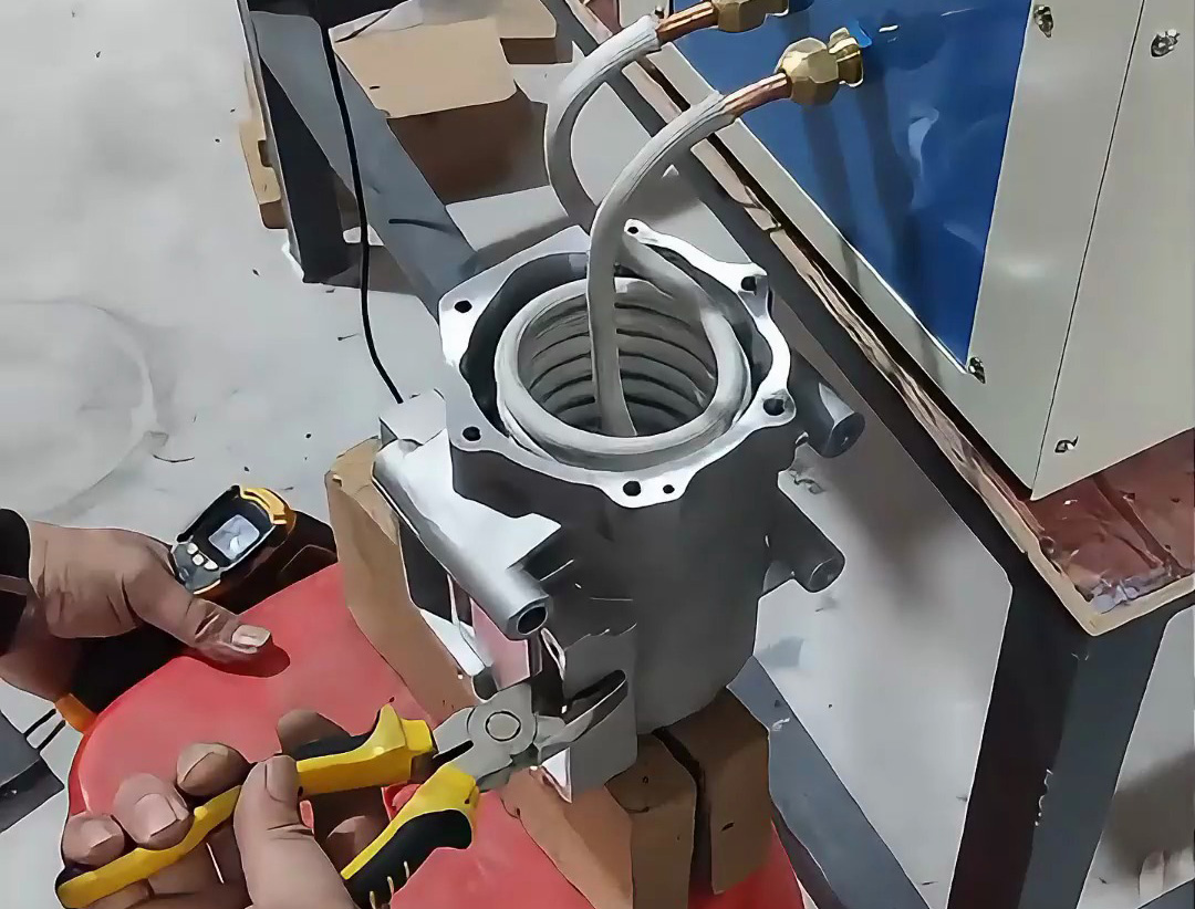 新能源汽車廠都在用的電機鋁殼加熱熱裝配技巧,看完秒懂